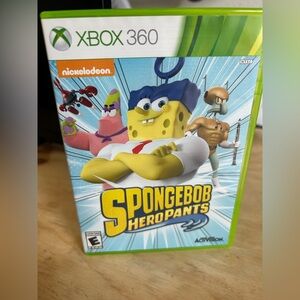 SpongeBob HeroPants Microsoft Xbox 360 Activision - NO Manual